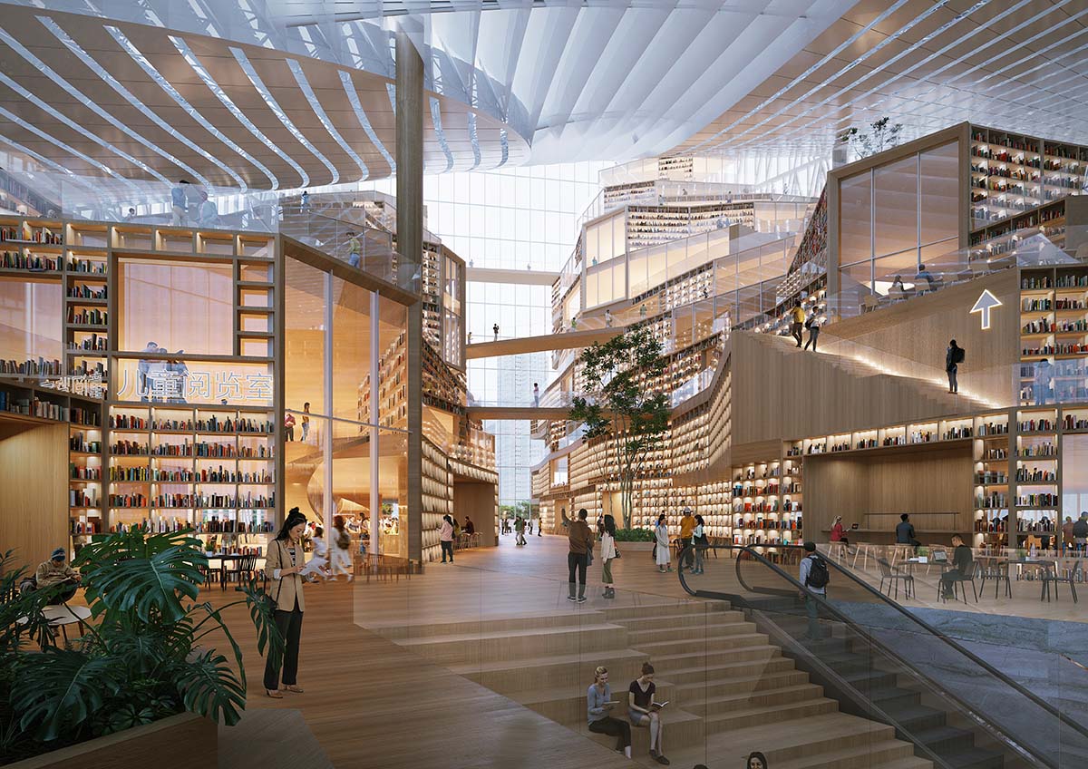 MVRDV unveils design for Wuhan Library featuring 