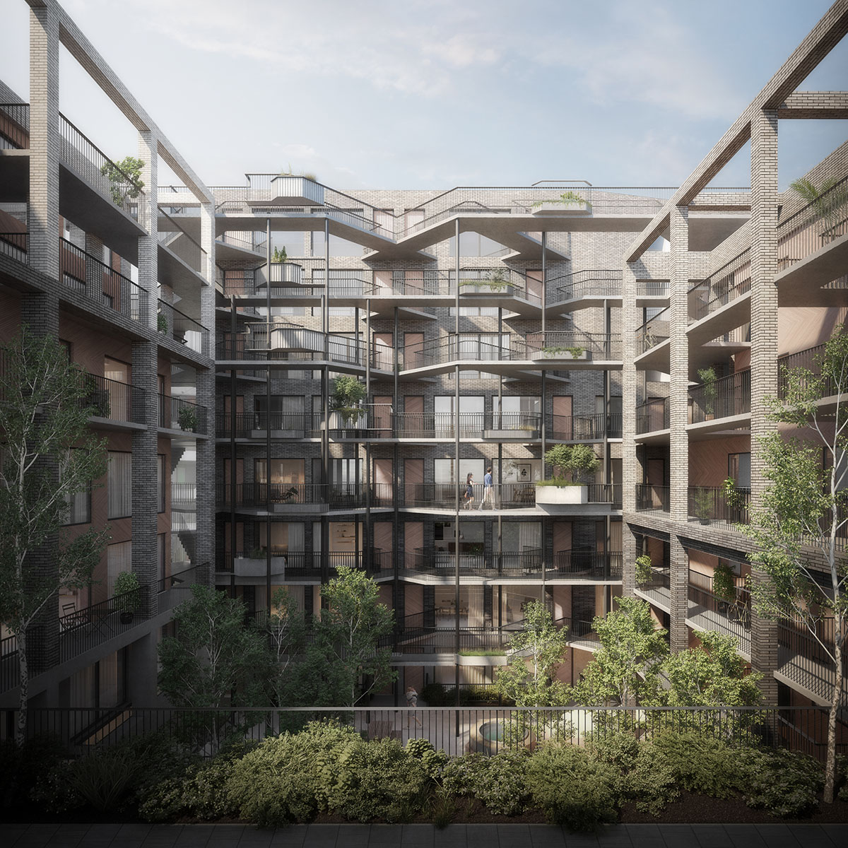 pH+'s industrial-looking mixed-use development gets planning permission in Hackney Wick