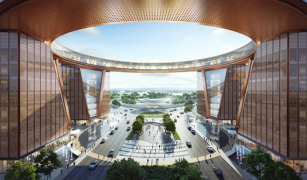 Ennead Architects reveals design for new Shanghai Lingang Special Area Masterplan