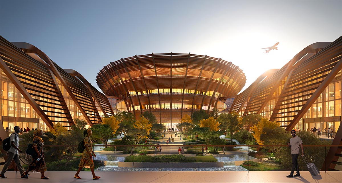 ZHA begins construction on the Bishoftu International Airport in Addis Ababa, Ethiopia