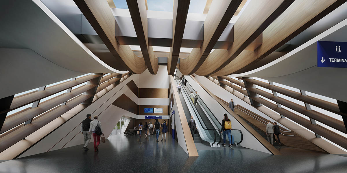 Zaha Hadid Architects begins construction on Ülemiste Passenger Terminal in Tallinn