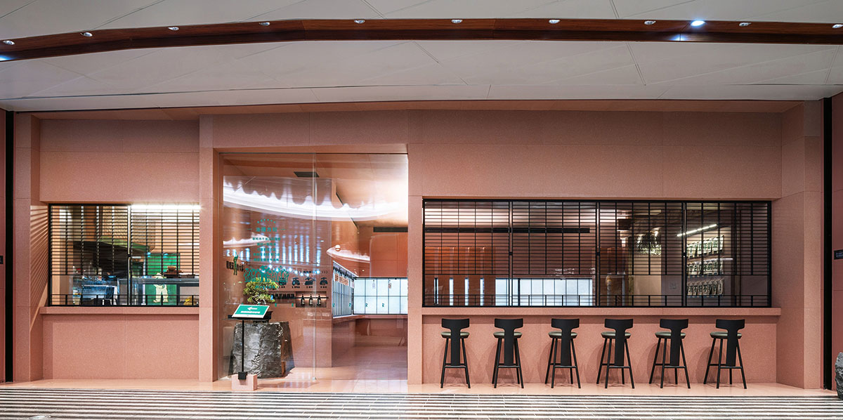 Nature Times Art Design completes farm to table restaurant with saturated color palette in Shenzhen