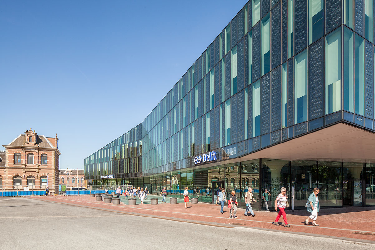 Mecanoo completes Delft City Hall and Train Station in the Netherlands