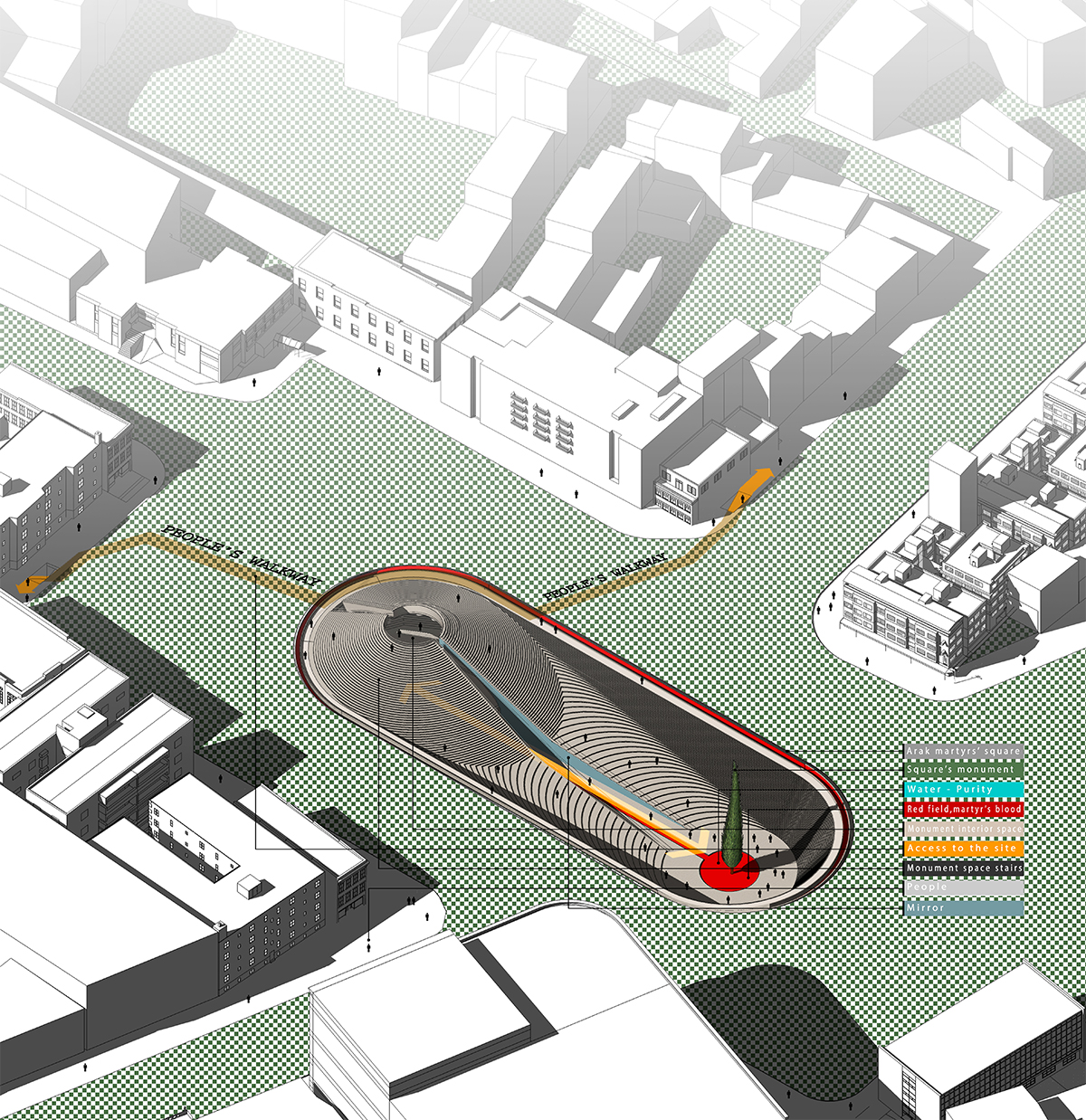 Arak's Martyrs Square