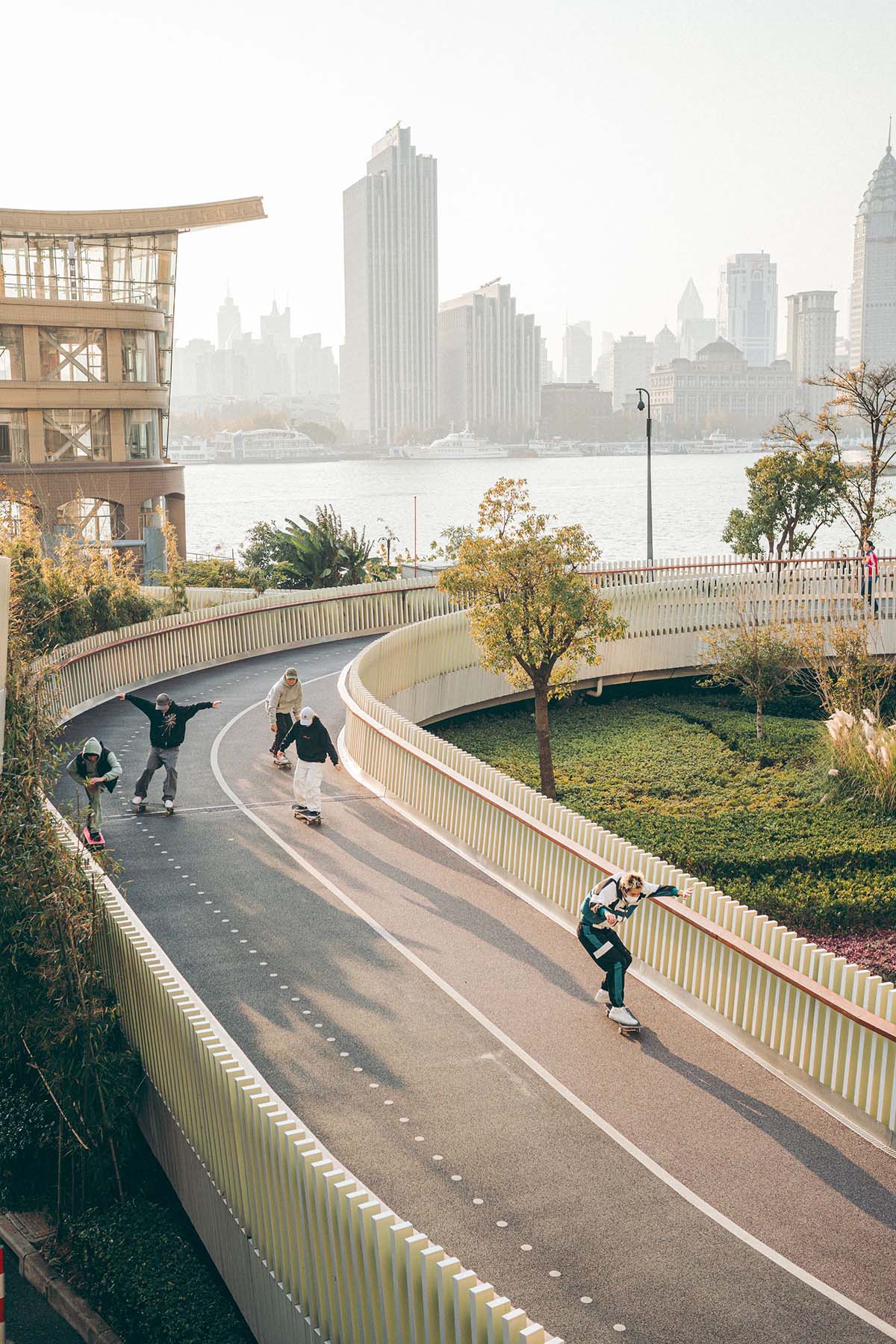 Various Associates completes flagship store for skateboard brand in Shanghai 