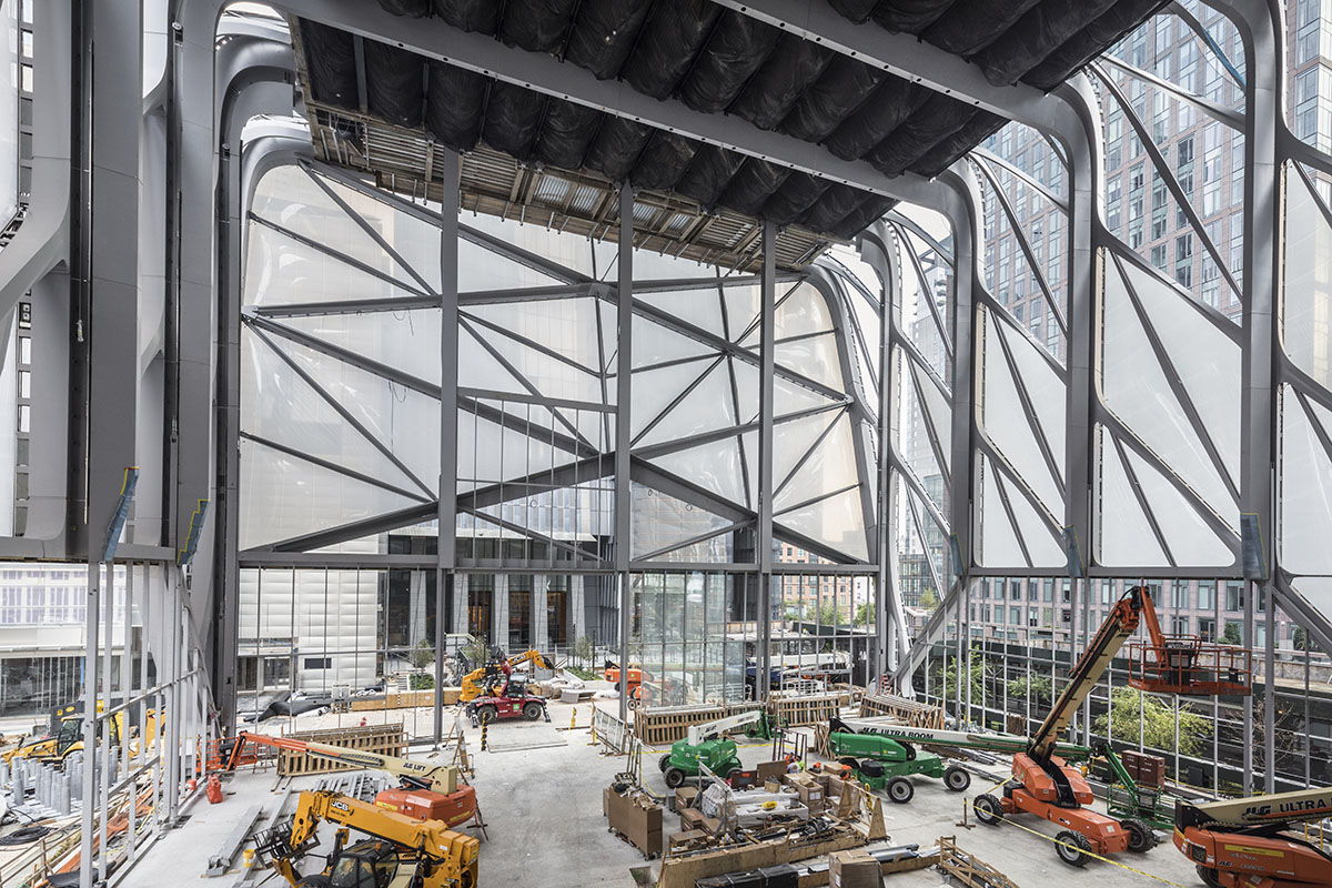 DS+R's The Shed officially opens its doors on April 5, 2019 in New York