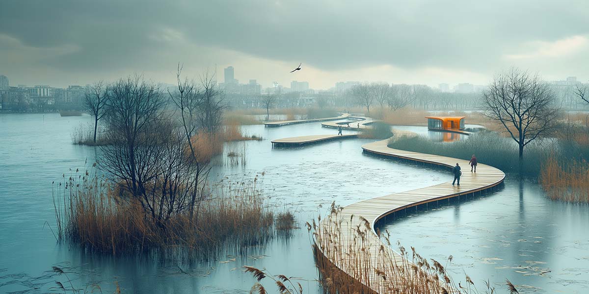 MVRDV releases a publication on what will happen if the Netherlands is submerged underwater 