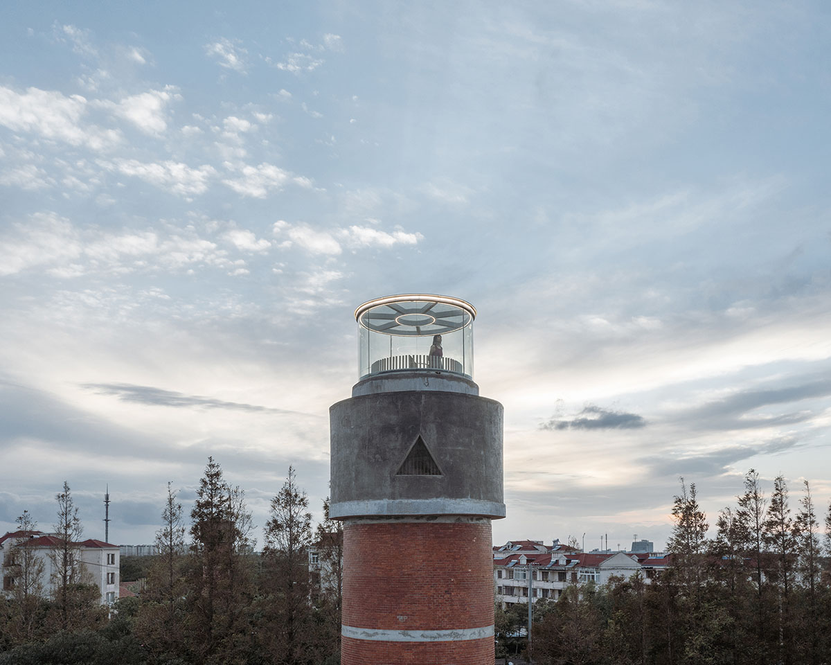 Wutopia Lab transforms an abandoned water tower into a memorial in Shanghai