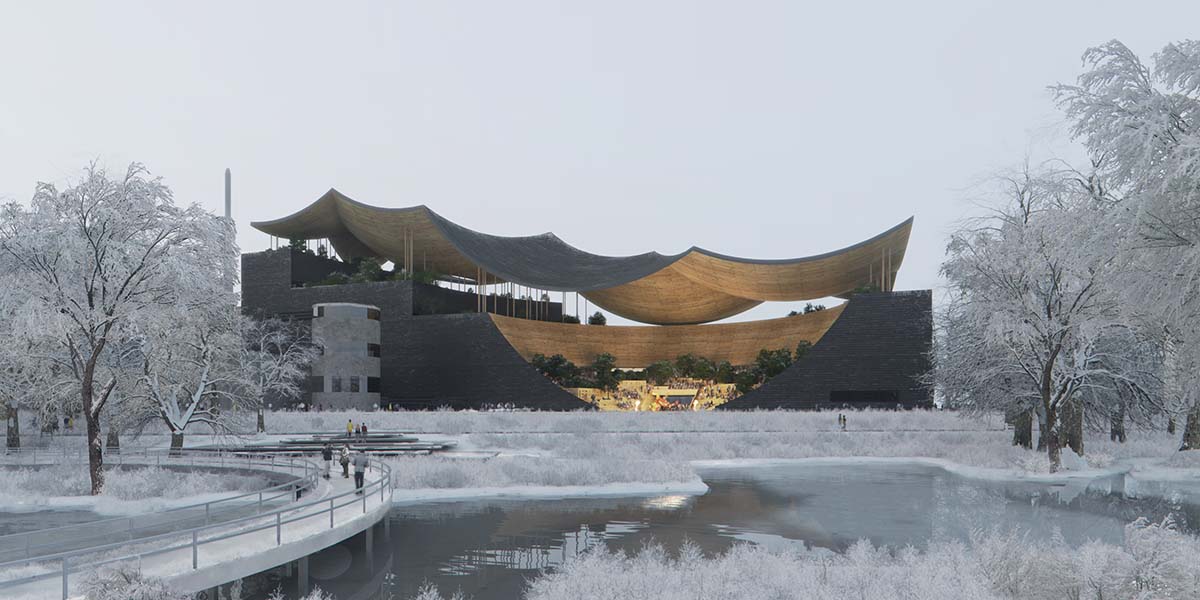 Croquis Design Studio unveils its competition proposal for City Main Library in Gwangju, South Korea