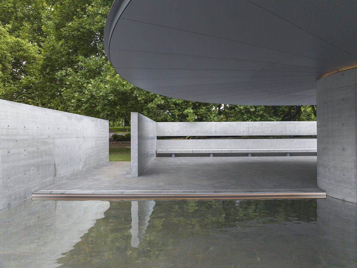 Tadao Ando unveils MPavilion creating