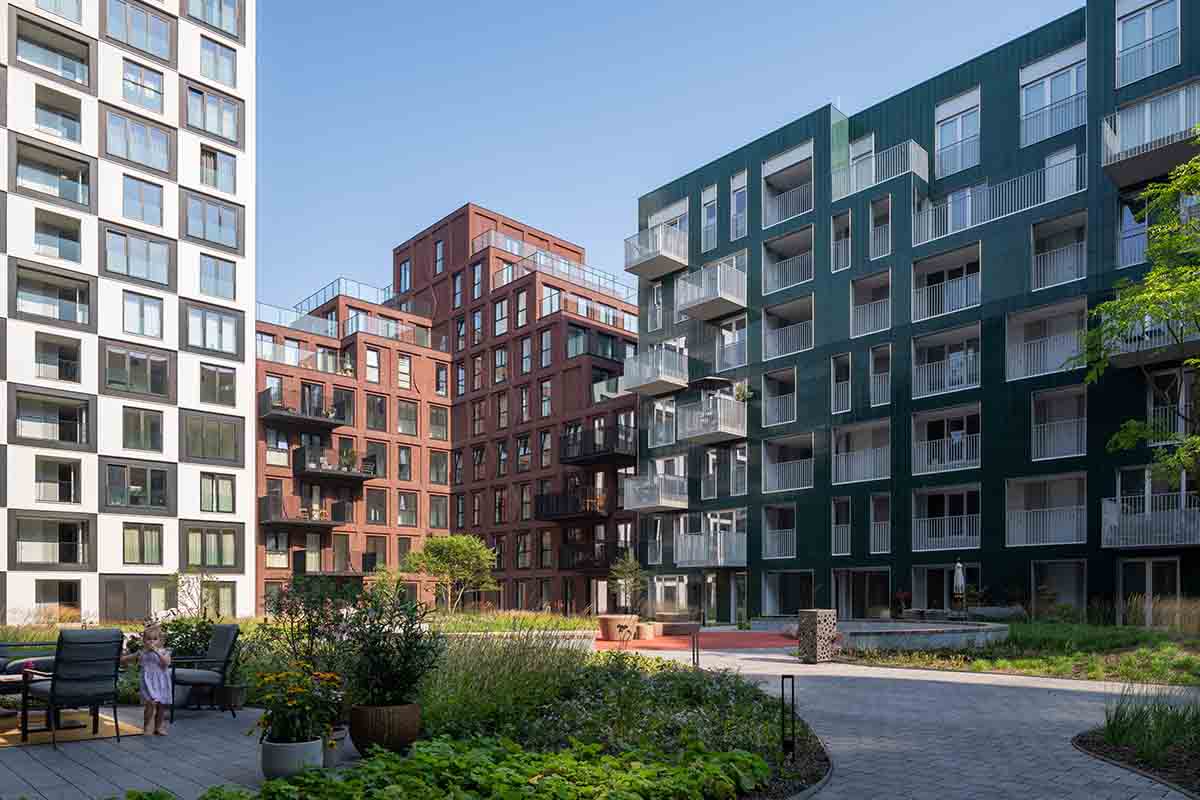 Barcode Architects completes first residential block in Hyde Park masterplan in Hoofddorp