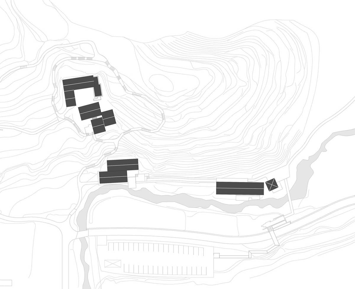gad · line+ studio renovates old rubble houses and surrounding with light steel structures in China