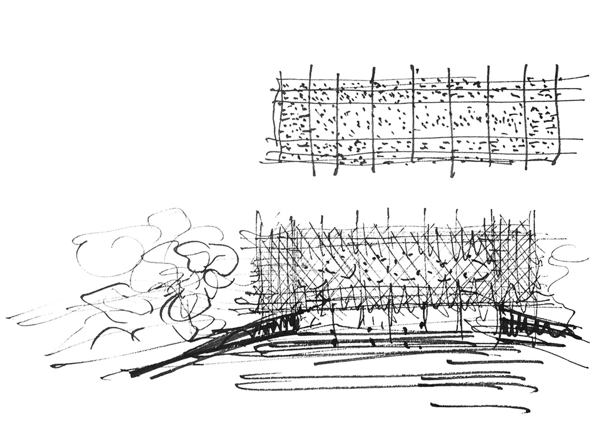 Alvisi Kirimoto and Andrea Bocelli Foundation reveal perforated Camerino Academy of Music in Italy