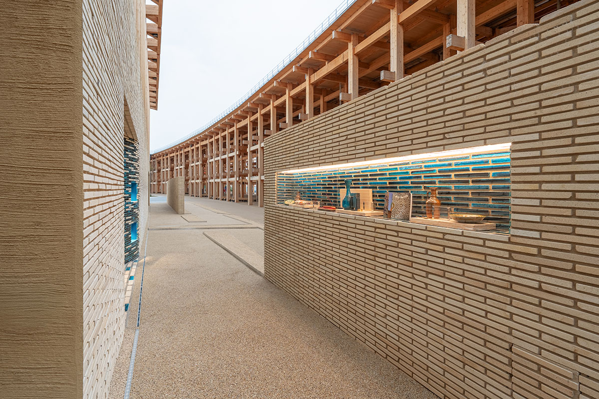 Atelier Brückner imagines the Uzbekistan Pavilion as a sculptural wooden forest at Osaka Expo 2025