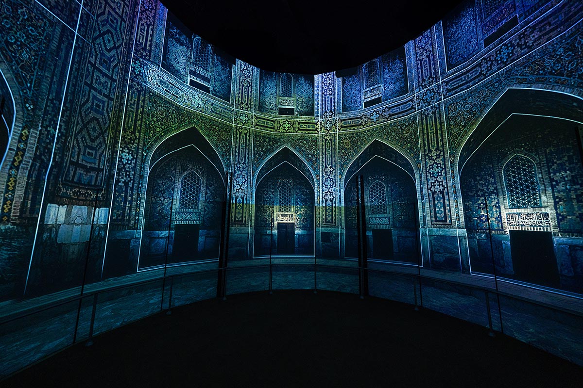 Atelier Brückner imagines the Uzbekistan Pavilion as a sculptural wooden forest at Osaka Expo 2025