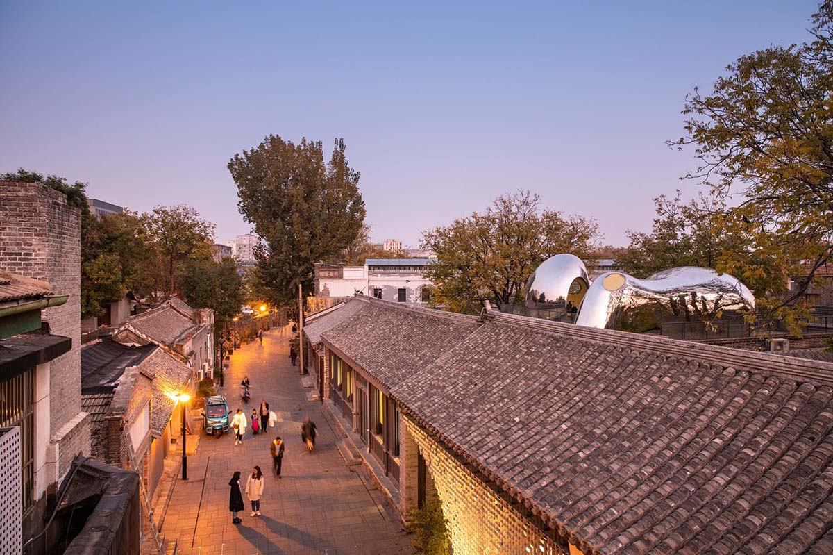 MAD's Hutong Bubble 218 emerges out of one of Beijing’s historic neighborhoods
