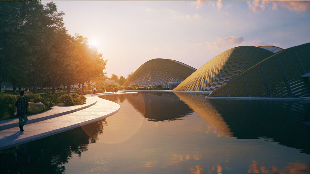 MAD reveals Sanxingdui Museum that is enlivened like