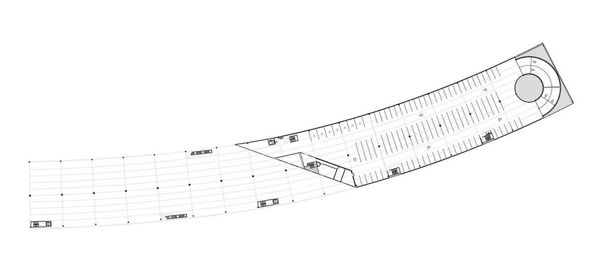 Dietmar Feichtinger Architectes creates large green canopy for Oostende station in Belgium