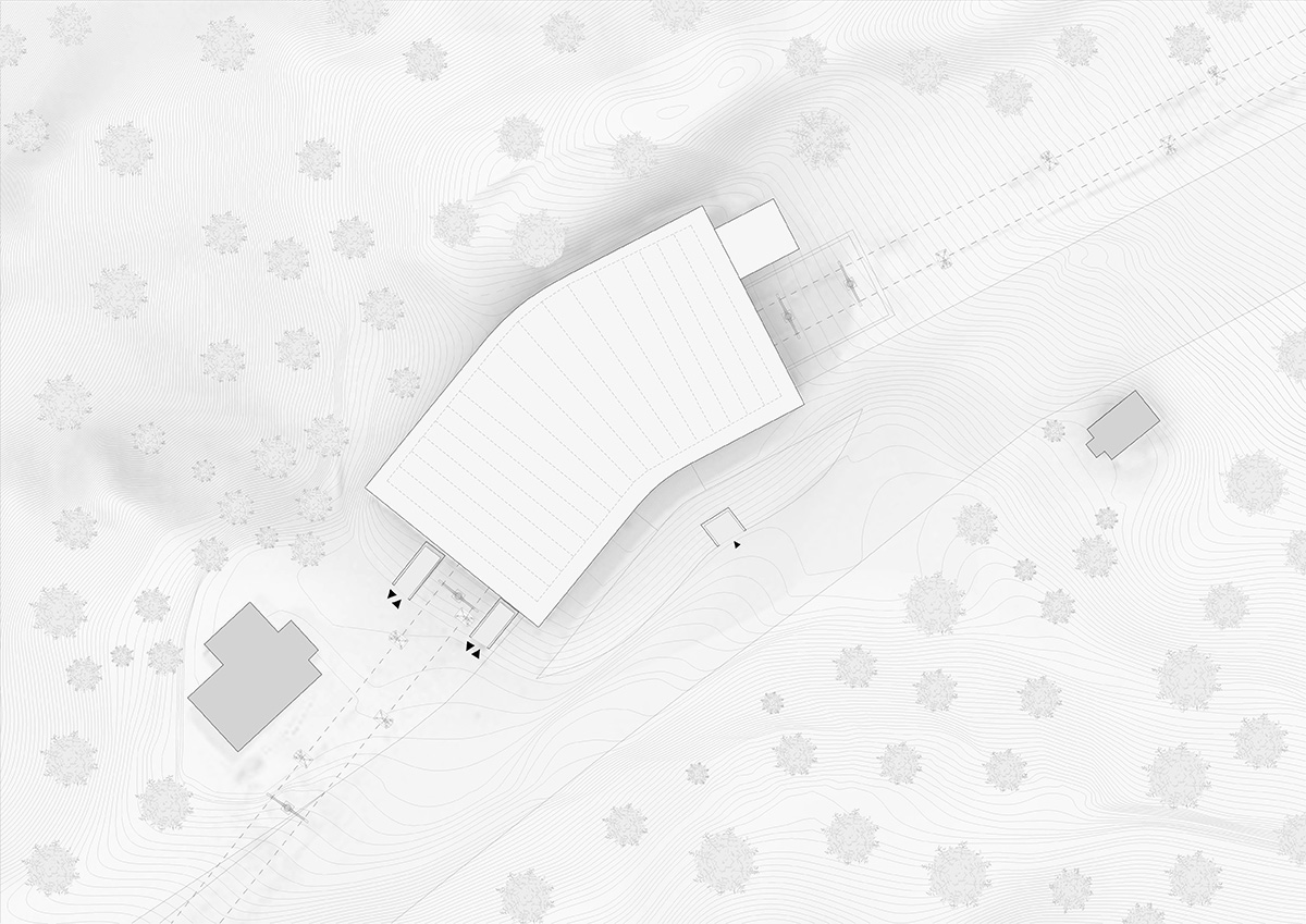 Peter Pichler Architecture crafts mountain mobility with wooden stations and a hut in the Alps