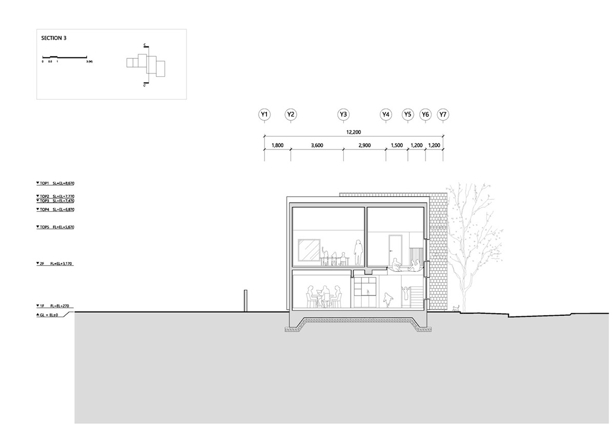 JYA-RCHITECTS designs childcare center with pitched roofs and colorful units in South Korea