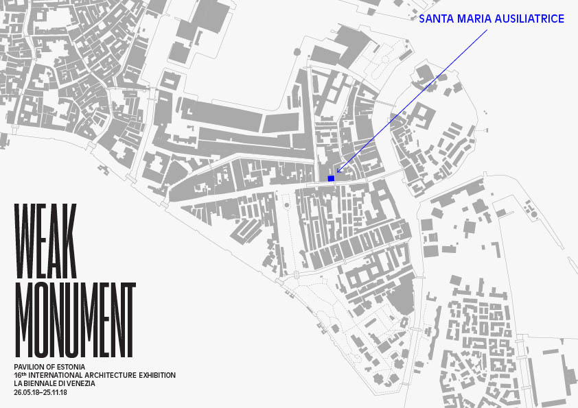 Estonia Pavilion to present Weak Monument in Venice Architecture Biennale