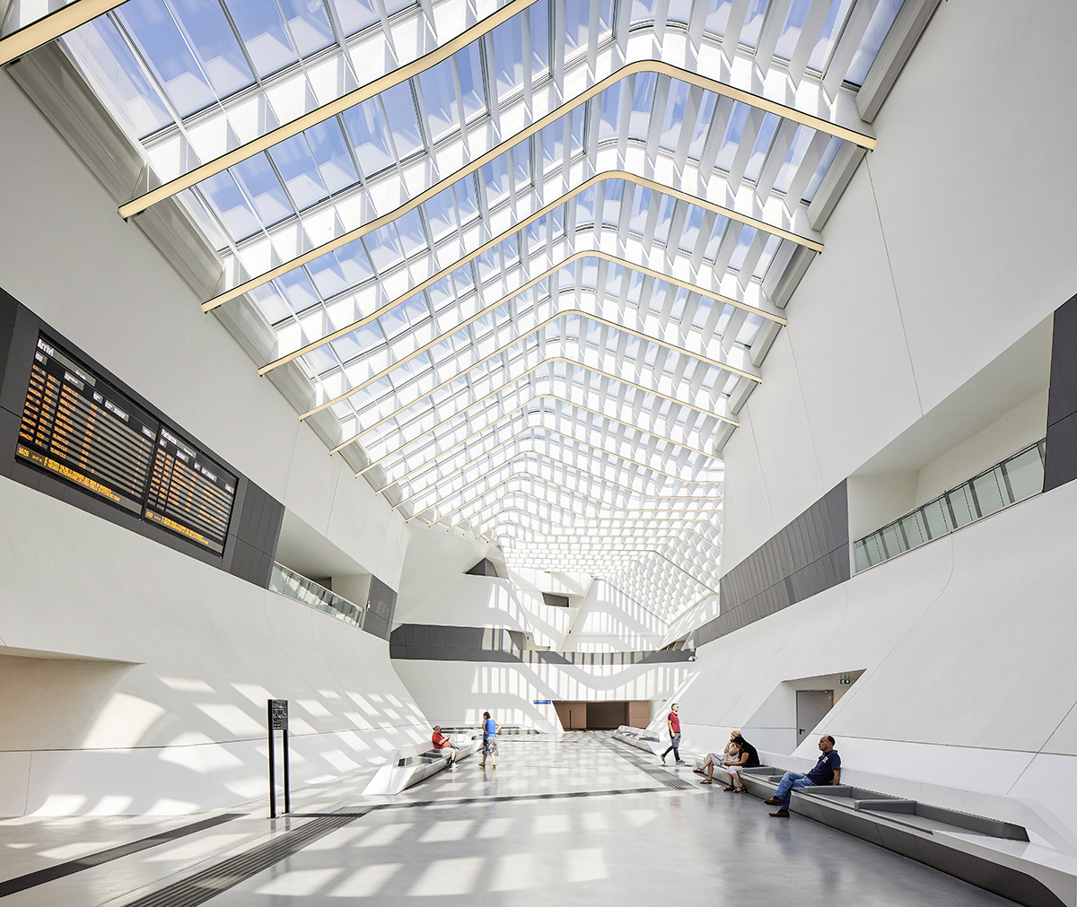 ZHA celebrates first phase of Napoli Afragola station with new photographs by Hufton+Crow