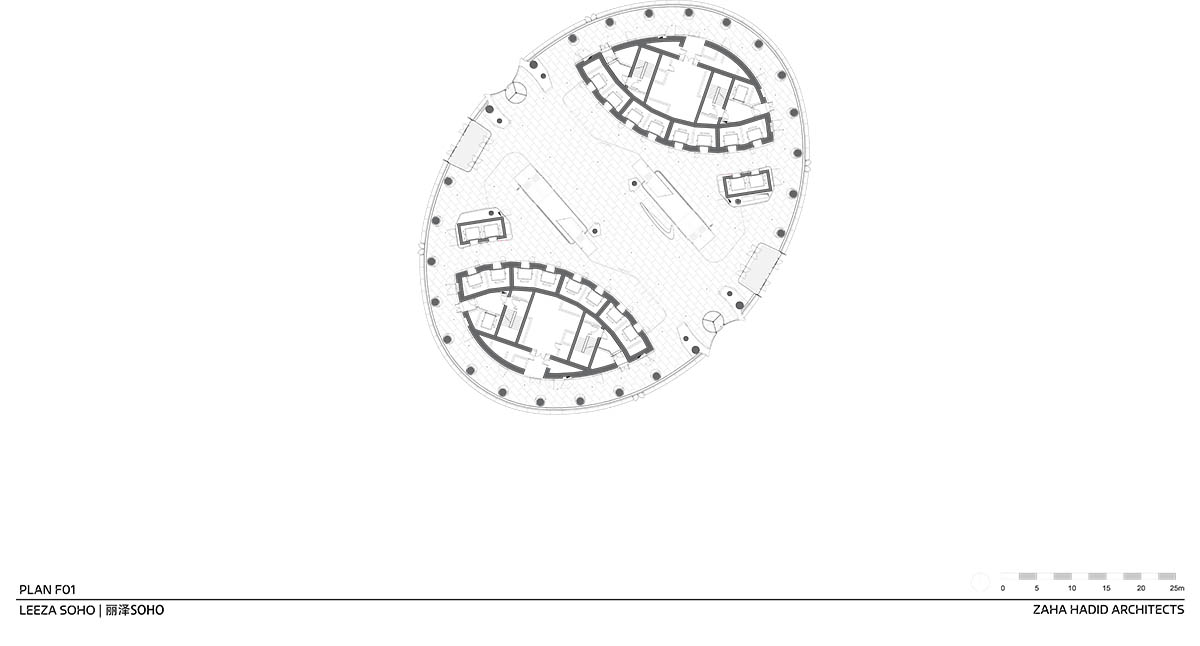 Zaha Hadid Architects completes Leeza SOHO with the world’s tallest atrium in Beijing