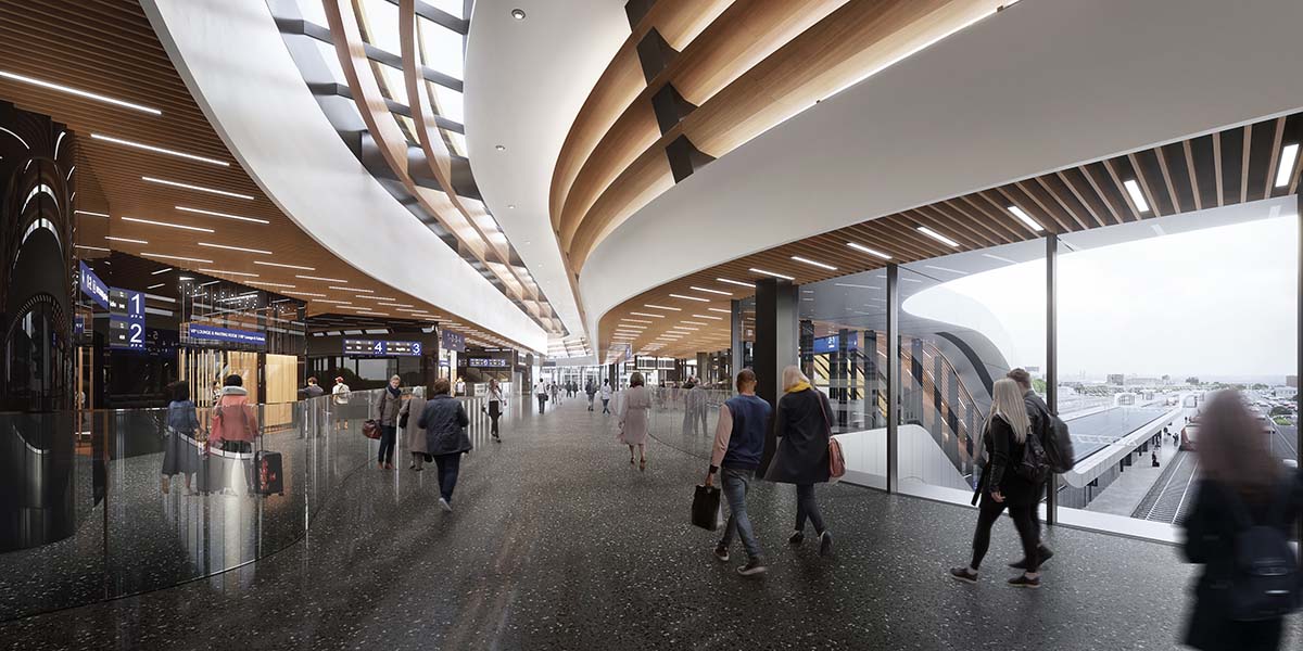 Zaha Hadid Architects begins construction on Ülemiste Passenger Terminal in Tallinn