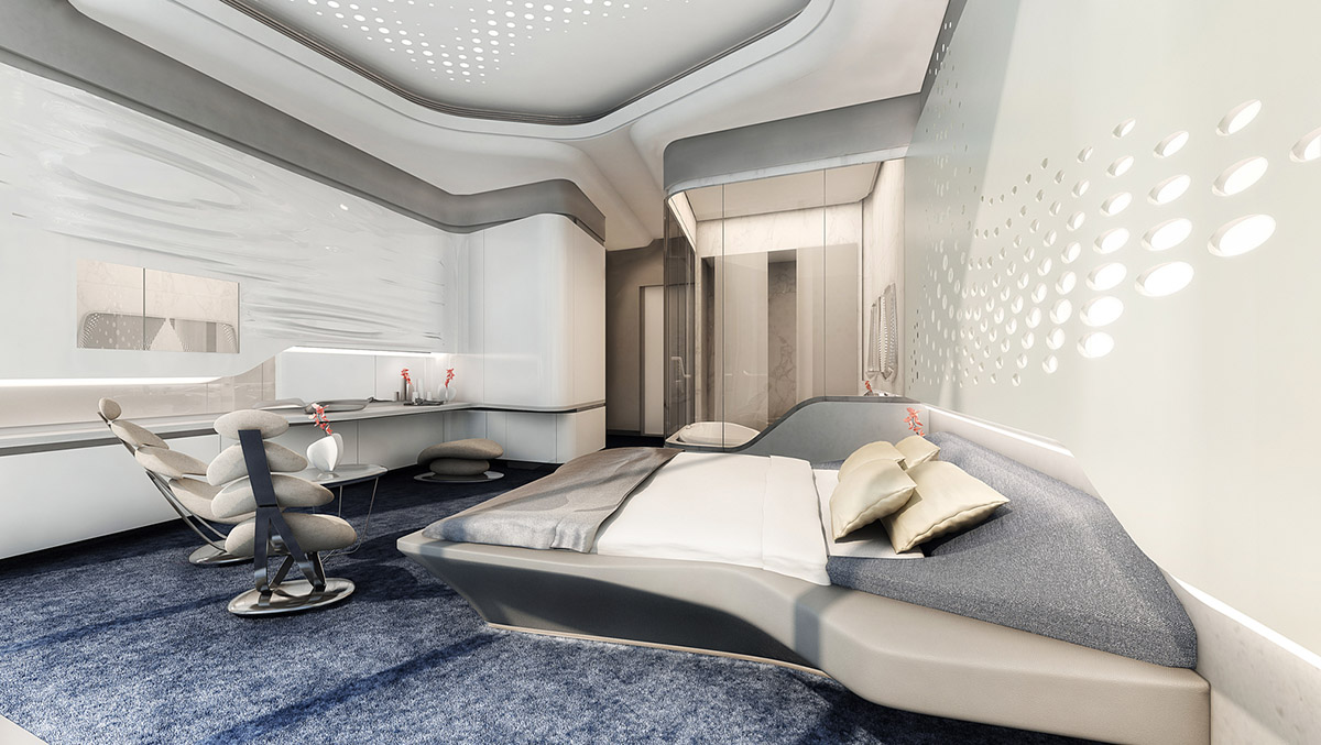 Zaha Hadid Architects' glass-carved Opus Hotel nears completion in Dubai