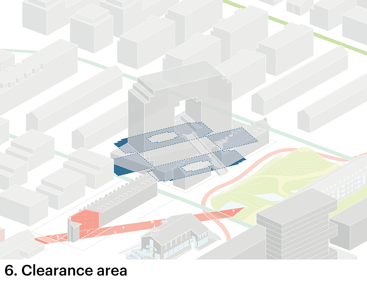 MVRDV reveals blue-colored letter-shaped apartment building in Mannheim