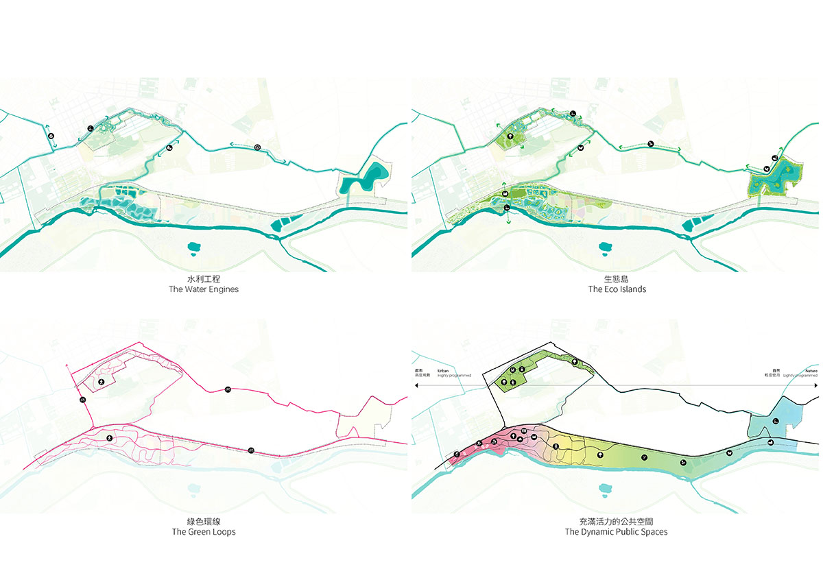 MVRDV wins competition to redevelop Taiwanese town Huwei's entire water network
