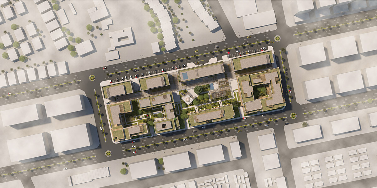 Avci Architects unveils Al Khobar masterplan combining work and life in layered mass configuration