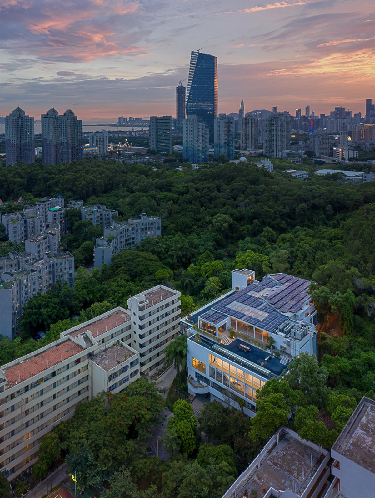 Onexn Architects completes The Mountain View in Shenzhen, China