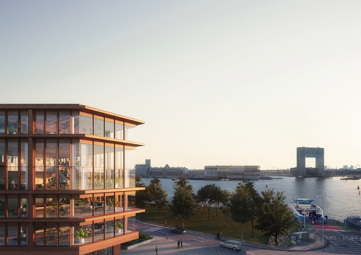 Powerhouse Company reveals design for new mixed-use building in Amsterdam 