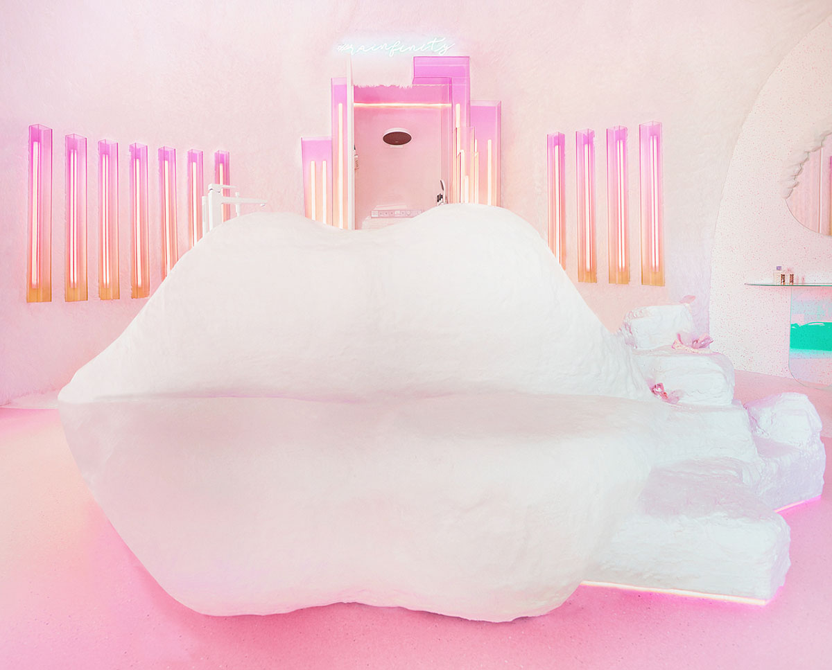 Patricia Bustos Studio creates fully pinkish utopian interior for Metanoia Installation in Madrid