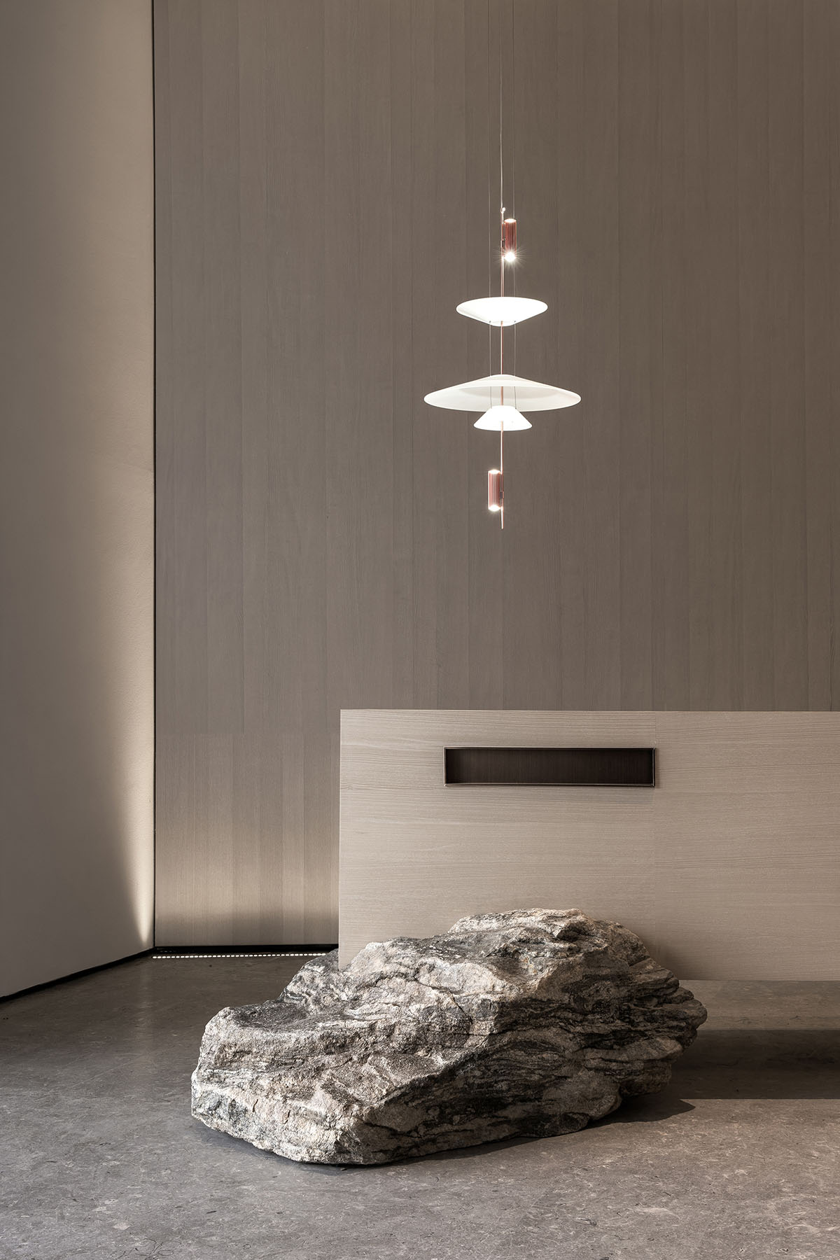 ONE-CU Interior Design Lab completes interiors of Xi'an Vanke - View Lake Sales Center in China