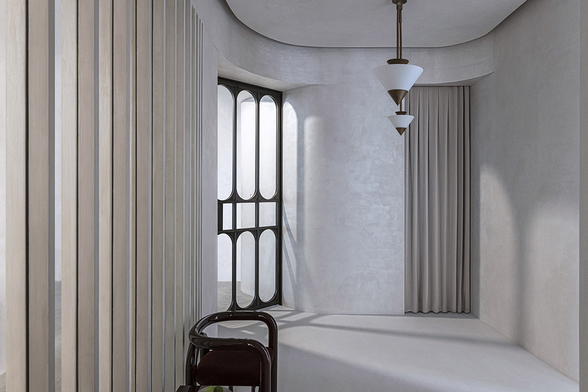 EVD designs its office that features classical aesthetics with arched elements in Shanghai