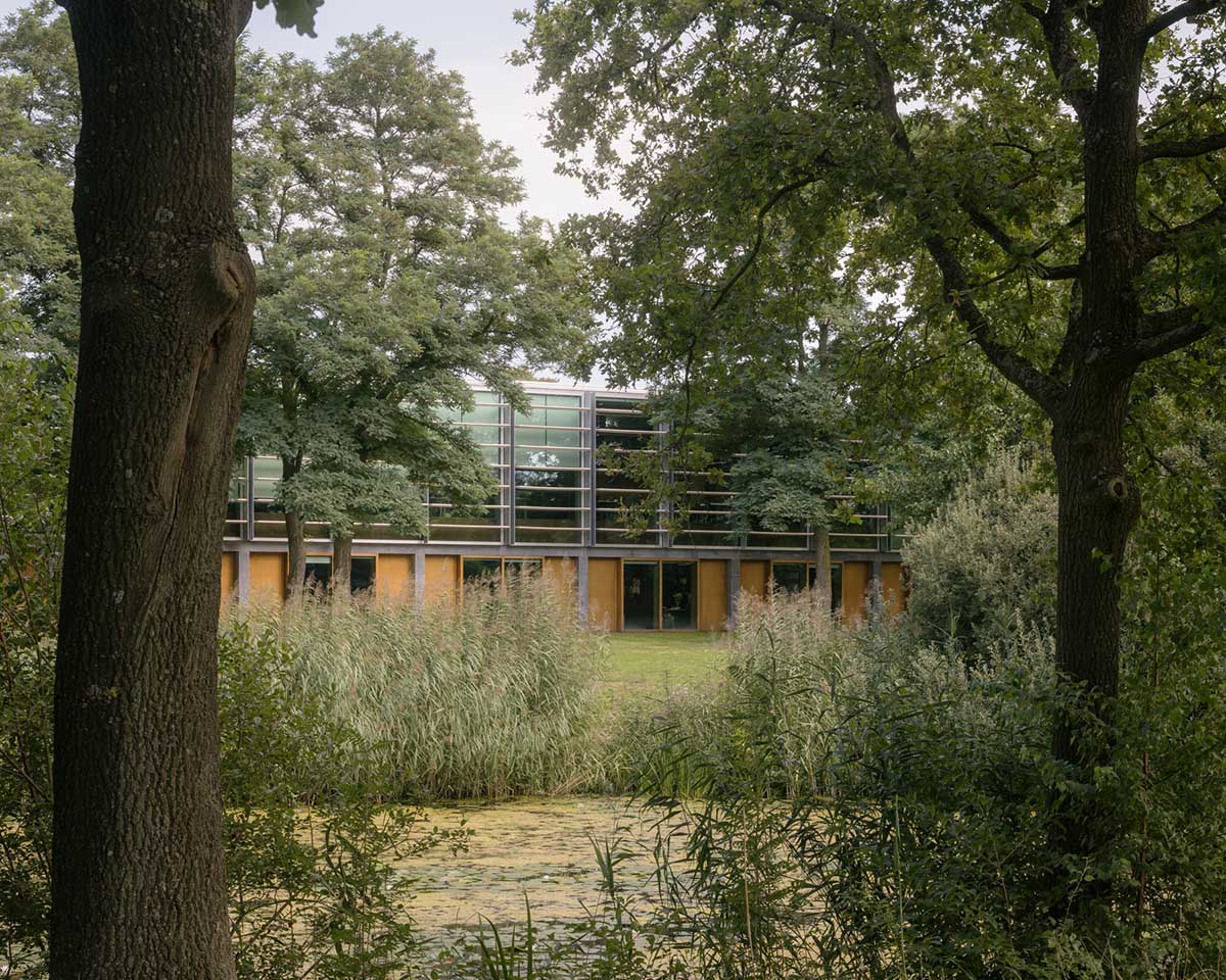 Civic Architects and VDNDP carve out Geo-faculty of ITC with four atria taking landscape inside 