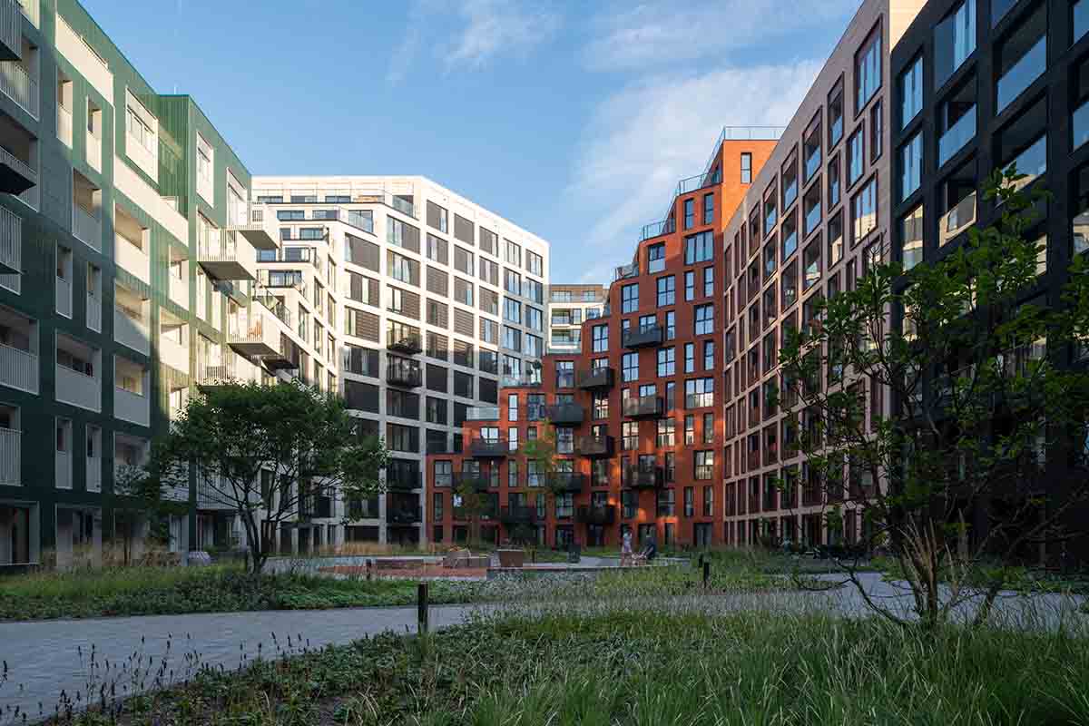 Barcode Architects completes first residential block in Hyde Park masterplan in Hoofddorp