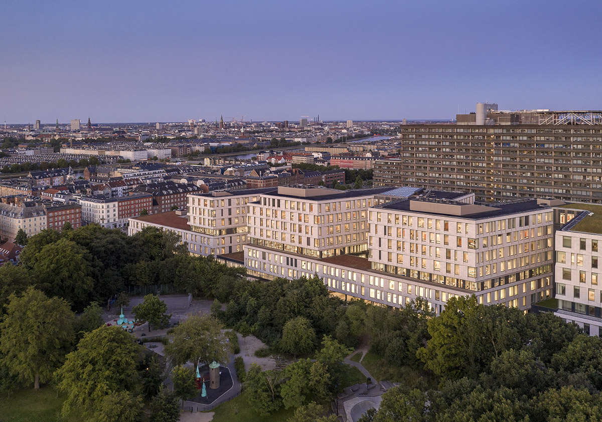 3XN completes North Wing extension for Copenhagen’s largest hospital Rigshospitalet