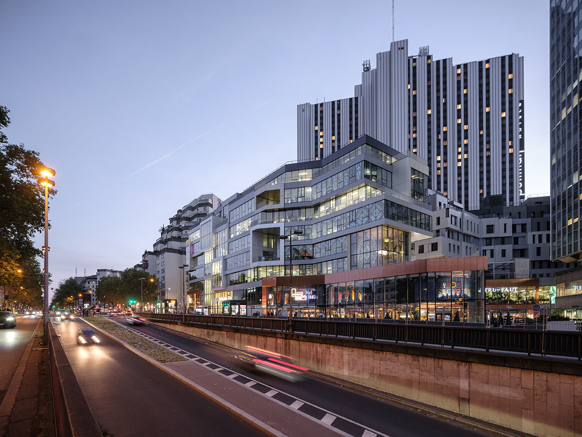 MVRDV completes transformation of Paris' 1970s mixed-use block in Paris