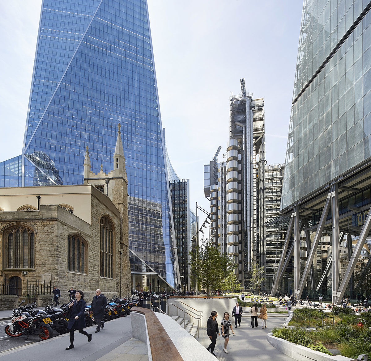 KPF completes origami-like Scalpel skyscraper in the heart of London