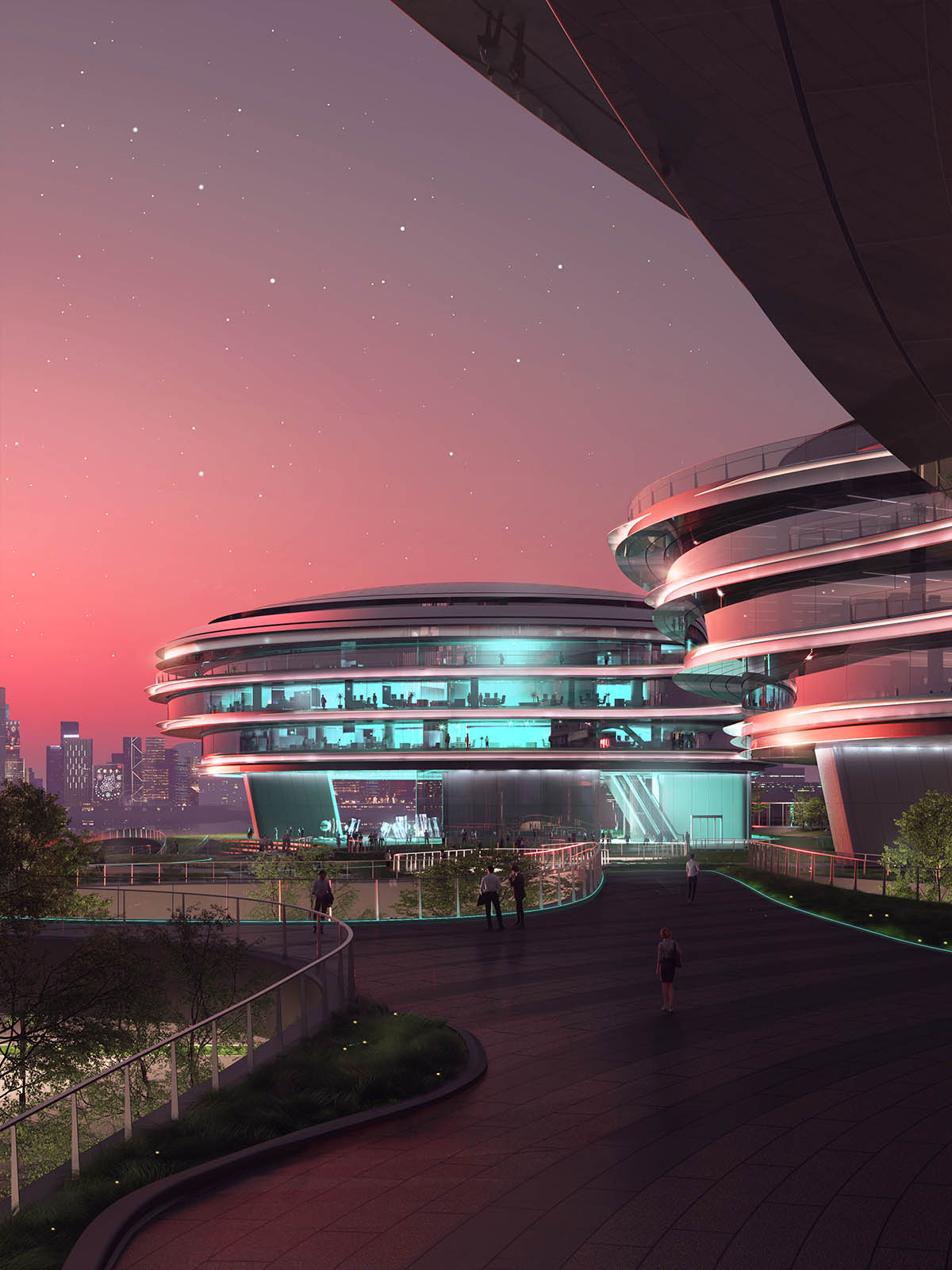 MAD reveals design and construction update for Tencent's new Shenzhen Headquarters