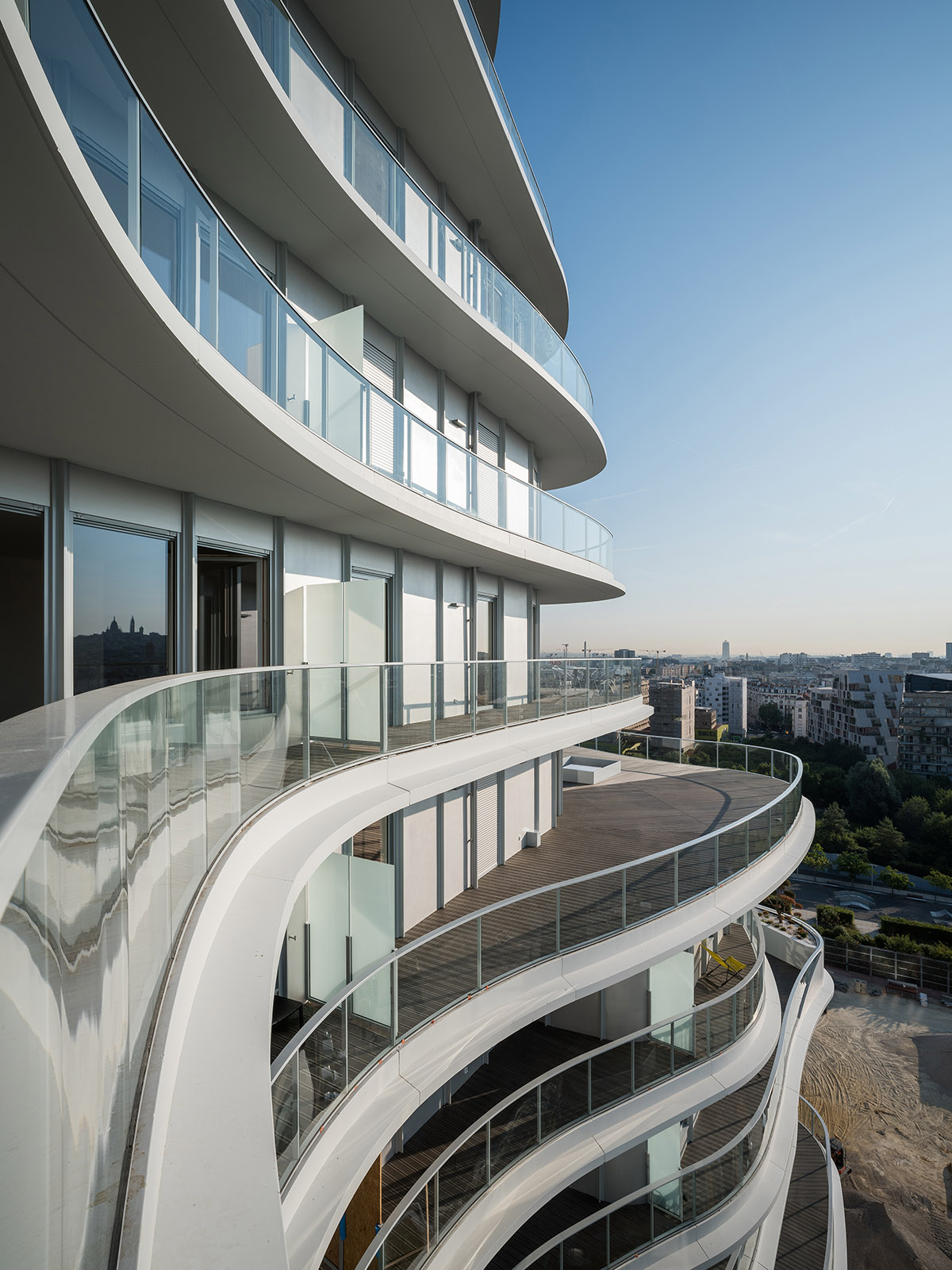 MAD Architects' first residential tower in Paris nears completion