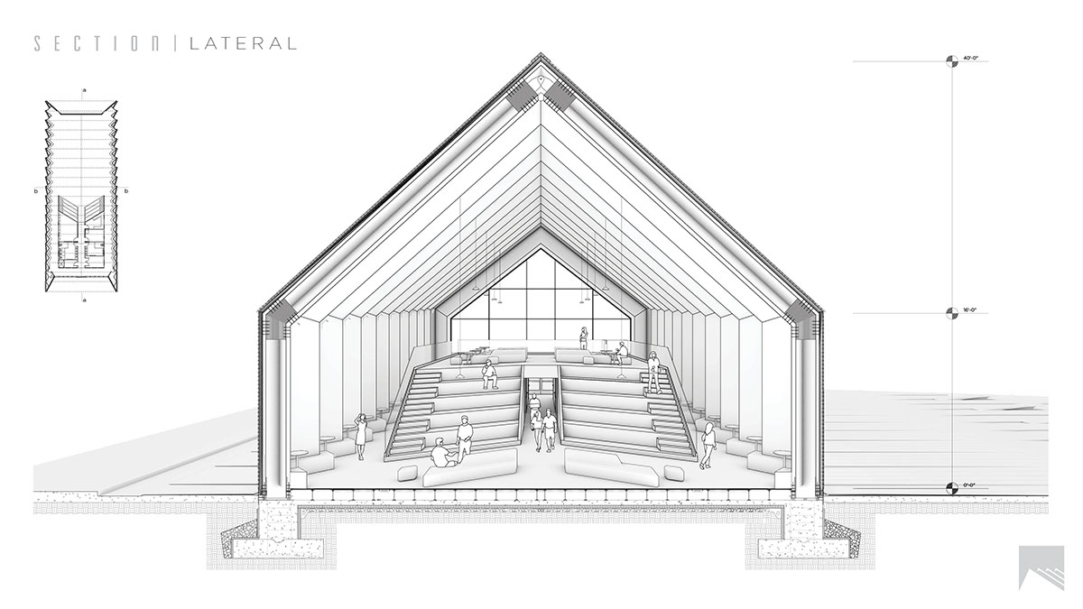 MIT Research Scientist John Klein created mass timber building prototype for shared communal spaces