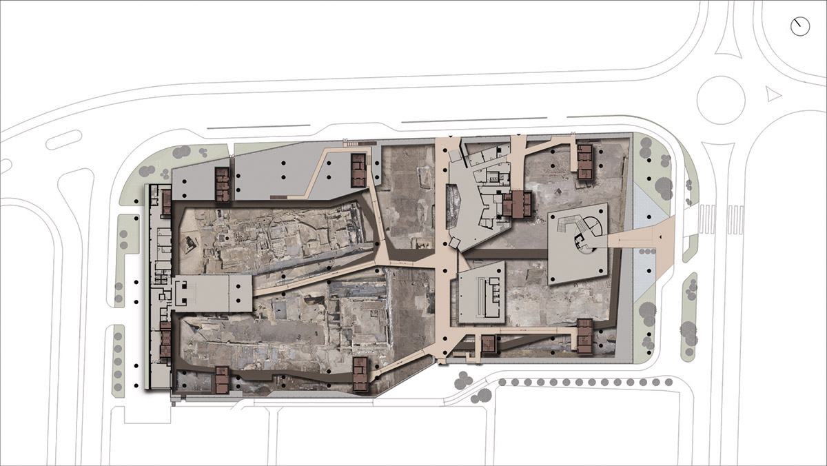 Emre Arolat Architecture preserves archaeological remnants with this modular hotel in Antakya