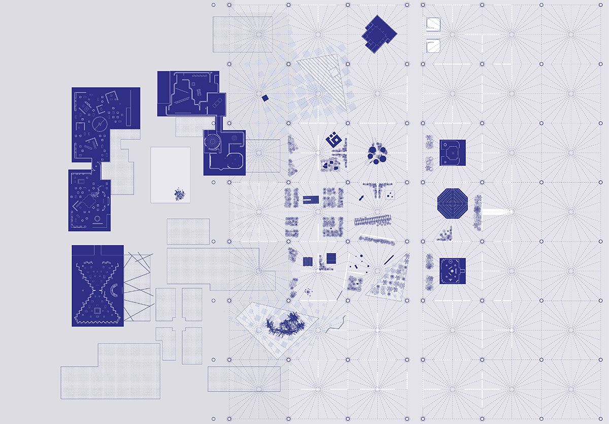 OMA creates scenography with monumental archetypal elements for the Islamic Arts Biennale