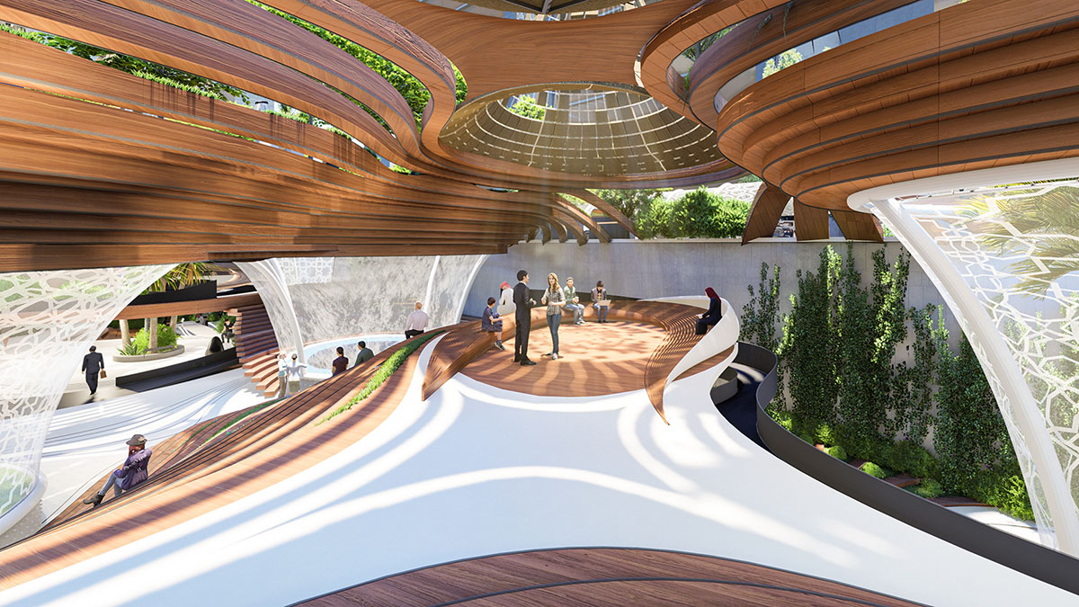Reparametrize Studio re-generates smart outdoor urban spaces for extreme climates in Abu Dhabi