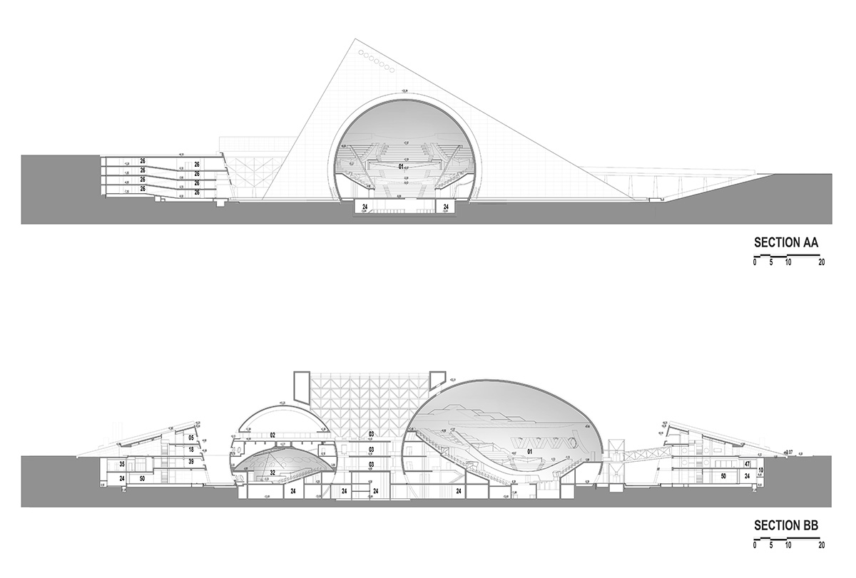 Uygur Architects completes Presidential Symphony Concert Hall and Choir Buildings in Turkey