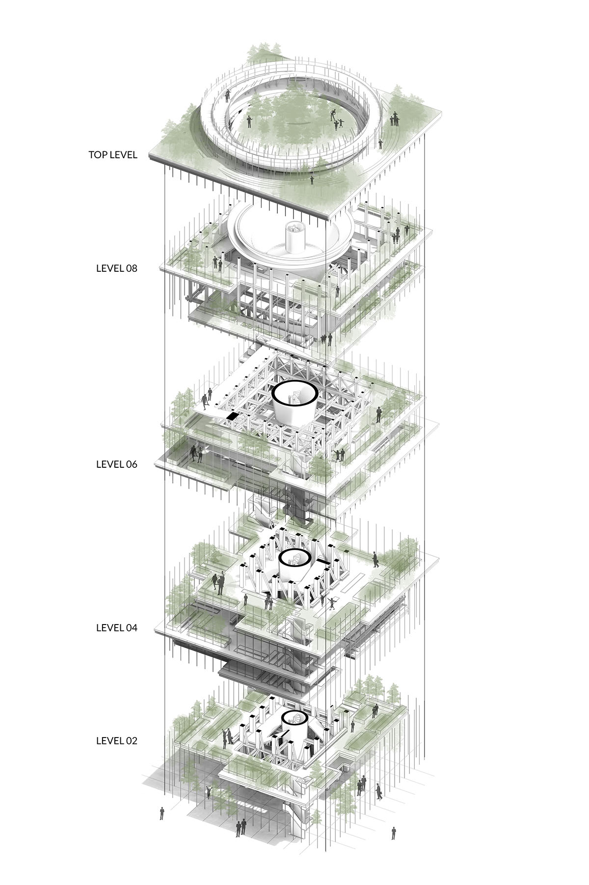The Probiotic Tower by Design and More International wins Future Project Of The Year 2023 at WAF